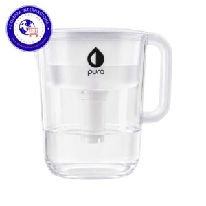 Jarra purificadora de agua PURA Bells | Portátil, sin instalación y 3 lts