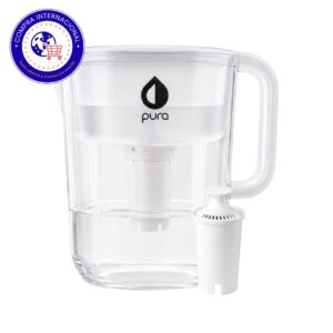 Pack Jarra purificadora de agua PURA Bells con 1 Repuesto Extra